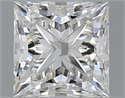 1.01 Carats, Princess H Color, VVS1 Clarity and Certified by GIA