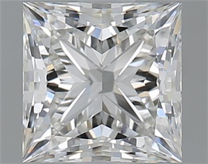 Picture of 1.01 Carats, Princess H Color, VVS1 Clarity and Certified by GIA