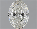 1.01 Carats, Oval J Color, SI2 Clarity and Certified by GIA
