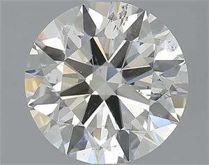 Picture of 1.80 Carats, Round with Excellent Cut, K Color, SI2 Clarity and Certified by GIA