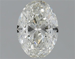 Picture of 1.01 Carats, Oval J Color, SI2 Clarity and Certified by GIA