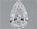 1.02 Carats, Pear F Color, SI2 Clarity and Certified by GIA