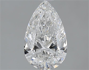 Picture of 1.02 Carats, Pear F Color, SI2 Clarity and Certified by GIA