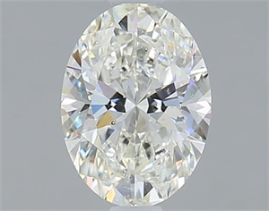 Picture of 1.01 Carats, Oval J Color, SI2 Clarity and Certified by GIA