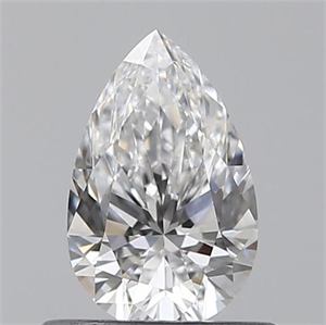 Picture of 0.50 Carats, Pear D Color, VVS1 Clarity and Certified by GIA
