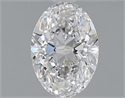 1.01 quilates, Ovalado , Color F, claridad VS1 y certificado por GIA