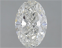 1.30 Carats, Oval H Color, SI2 Clarity and Certified by GIA