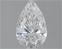 1.01 Carats, Pear D Color, VVS2 Clarity and Certified by GIA