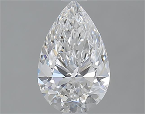 Picture of 1.01 Carats, Pear D Color, VVS2 Clarity and Certified by GIA