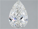 1.31 Carats, Pear G Color, SI2 Clarity and Certified by GIA