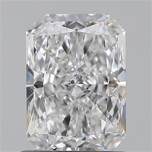 Picture of 0.92 Carats, Radiant D Color, SI1 Clarity and Certified by GIA