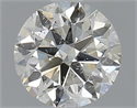1.00 Carats, Round with Excellent Cut, J Color, SI2 Clarity and Certified by GIA
