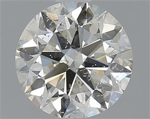 Picture of 1.00 Carats, Round with Excellent Cut, J Color, SI2 Clarity and Certified by GIA