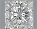 1.01 Carats, Princess I Color, SI1 Clarity and Certified by GIA