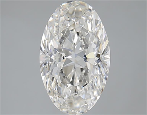 Picture of 2.50 Carats, Oval I Color, SI1 Clarity and Certified by GIA