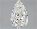 1.20 Carats, Pear K Color, SI1 Clarity and Certified by GIA
