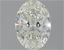 1.51 Carats, Oval J Color, VVS1 Clarity and Certified by GIA