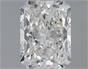 1.70 Carats, Radiant G Color, SI1 Clarity and Certified by GIA