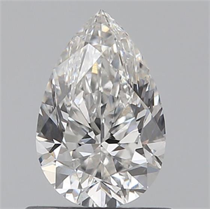 Picture of 0.70 Carats, Pear G Color, SI1 Clarity and Certified by GIA