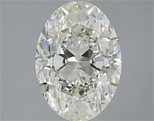 Picture of 2.01 Carats, Oval J Color, SI1 Clarity and Certified by GIA