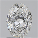 0.80 Carats, Oval F Color, VVS1 Clarity and Certified by GIA