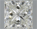 1.51 Carats, Princess J Color, VVS2 Clarity and Certified by GIA