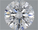 1.63 Carats, Round with Excellent Cut, D Color, VVS1 Clarity and Certified by GIA