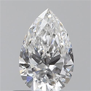 Picture of 0.43 Carats, Pear E Color, IF Clarity and Certified by GIA