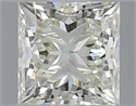 1.00 Carats, Princess J Color, VVS1 Clarity and Certified by GIA