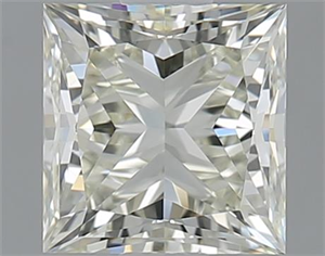 Picture of 1.00 Carats, Princess J Color, VVS1 Clarity and Certified by GIA