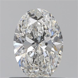 Picture of 0.50 Carats, Oval G Color, IF Clarity and Certified by GIA