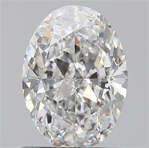 Picture of 0.80 Carats, Oval F Color, VVS1 Clarity and Certified by GIA
