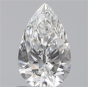 Picture of 0.74 Carats, Pear E Color, VS1 Clarity and Certified by GIA