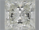 1.51 Carats, Princess I Color, VVS2 Clarity and Certified by GIA