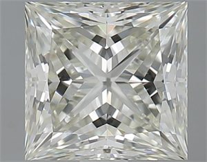 Picture of 1.51 Carats, Princess I Color, VVS2 Clarity and Certified by GIA