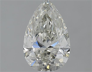 Foto 1.02 quilates, De pera , Color I, claridad SI1 y certificado por GIA de