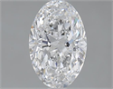 1.00 Carats, Oval D Color, VS2 Clarity and Certified by GIA