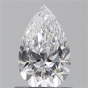 Picture of 0.60 Carats, Pear D Color, VVS1 Clarity and Certified by GIA