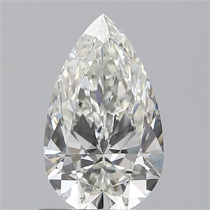 Picture of 0.70 Carats, Pear G Color, VVS2 Clarity and Certified by GIA