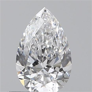 Picture of 0.40 Carats, Pear D Color, VVS1 Clarity and Certified by GIA