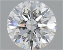 1.80 quilates, Redondo Ideal, Color H, claridad SI1 y certificado por GIA