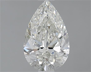 Picture of 0.80 Carats, Pear J Color, SI2 Clarity and Certified by GIA