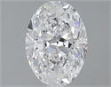 1.50 Carats, Oval D Color, SI1 Clarity and Certified by GIA