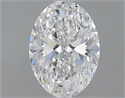 1.21 Carats, Oval D Color, SI1 Clarity and Certified by GIA