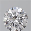 0.80 quilates, Redondo Ideal, Color D, claridad VS2 y certificado por GIA