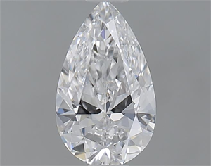 Picture of 0.60 Carats, Pear D Color, VS2 Clarity and Certified by GIA