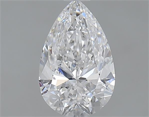 Picture of 1.00 Carats, Pear D Color, SI1 Clarity and Certified by GIA