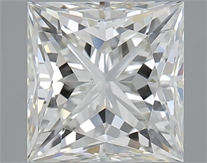 Picture of 2.01 Carats, Princess G Color, VS1 Clarity and Certified by IGI
