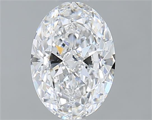 Picture of 1.00 Carats, Oval D Color, VS2 Clarity and Certified by GIA