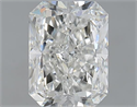1.50 Carats, Radiant H Color, SI1 Clarity and Certified by GIA